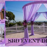 SBD Event Design Round Canopy - Lavender Canopy